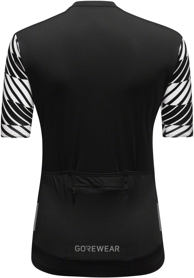 Gorewear Swiftride Optical Jersey - Black/White Women's Medium