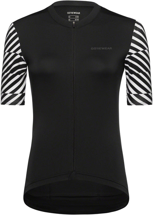 Gorewear Swiftride Optical Jersey - Black/White Women's Large