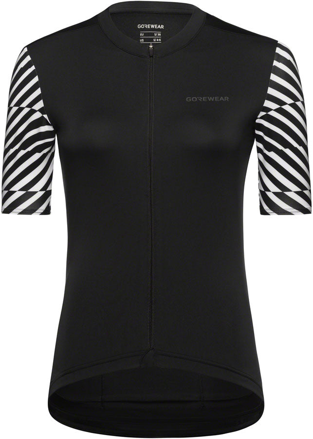 Gorewear Swiftride Optical Jersey - Black/White Women's X-Large