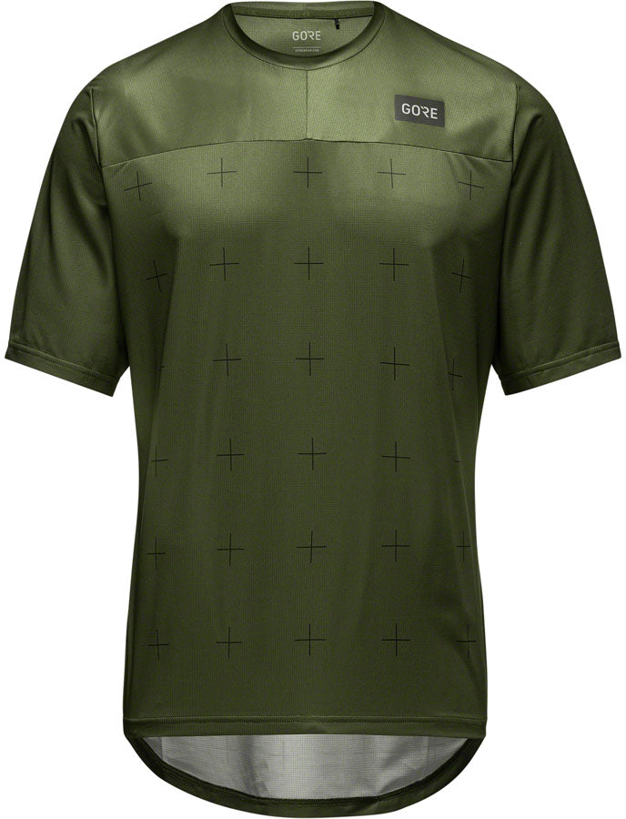 Gorewear Trail KPR Daily Jersey - Utility Green Men's Small