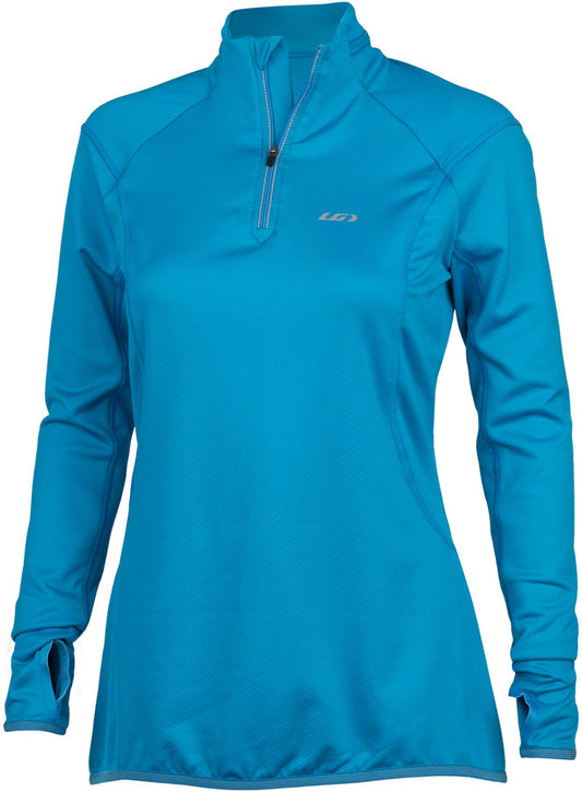 Garneau Edge 2 Long Sleeve Jersey - Blue Hawa Women's Small