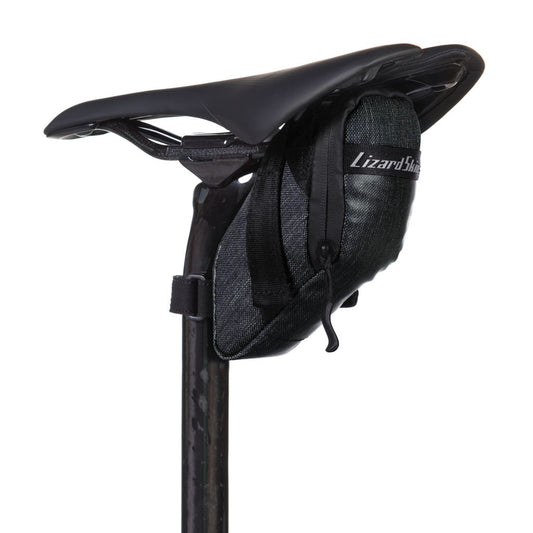 Lizard skins Cache Saddle Bag Velcro Straps 32.8 c.i. Jet Black