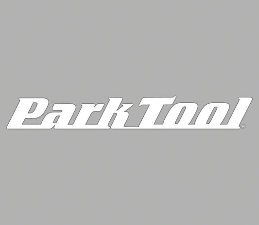Park Tool DL-36W Horizontal Logo Decal White
