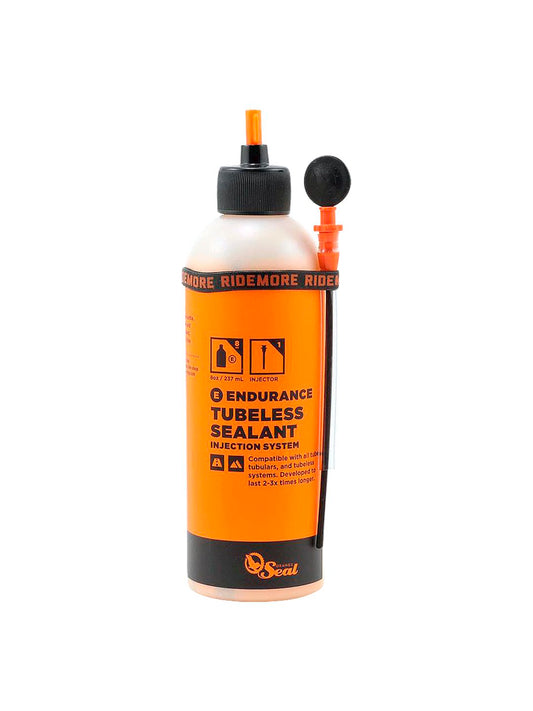 Orange Seal Endurance Tubeless Tire Sealant with Twist Lock Applicator - 8oz