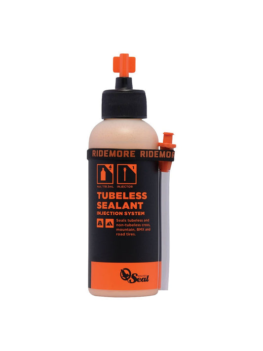 Orange Seal Tubeless Tire Sealant with Twist Lock Applicator - 4oz