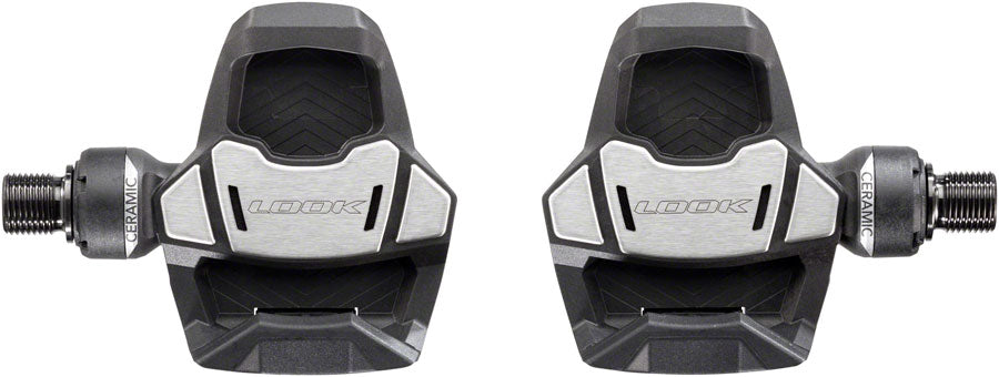 LOOK KEO Blade Carbon Ceramic Ti Pedals - Single Sided Clipless Titanium 9/16" BLK. 53mm QF 16Nm