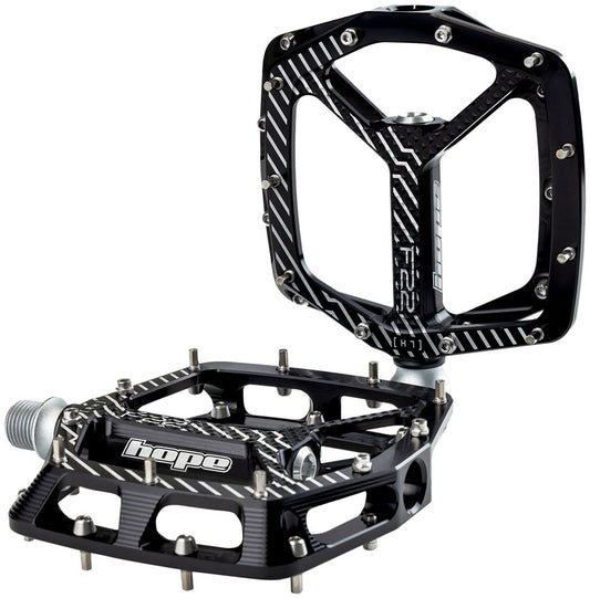Hope F22 Pedals - Platform Aluminum 9/16