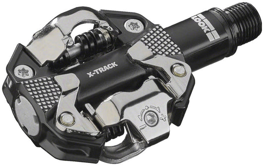 LOOK X-Track Pedals - Dual Sided Clipless Chromoly 9/16