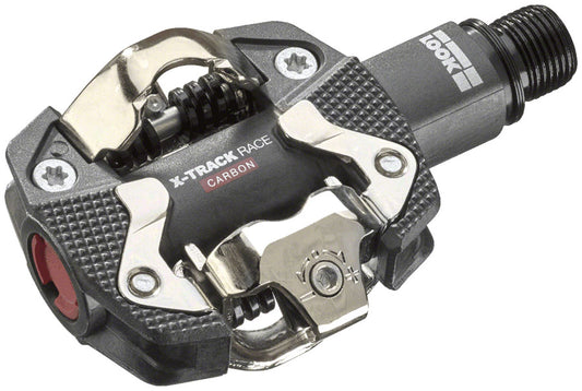 LOOK X-TRACK RACE CARBON Pedals - Dual Sided Clipless Chromoly 9/16