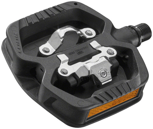 LOOK GEO TREKKING GRIP Pedals - Single Side Clipless Platform Chromoly 9/16