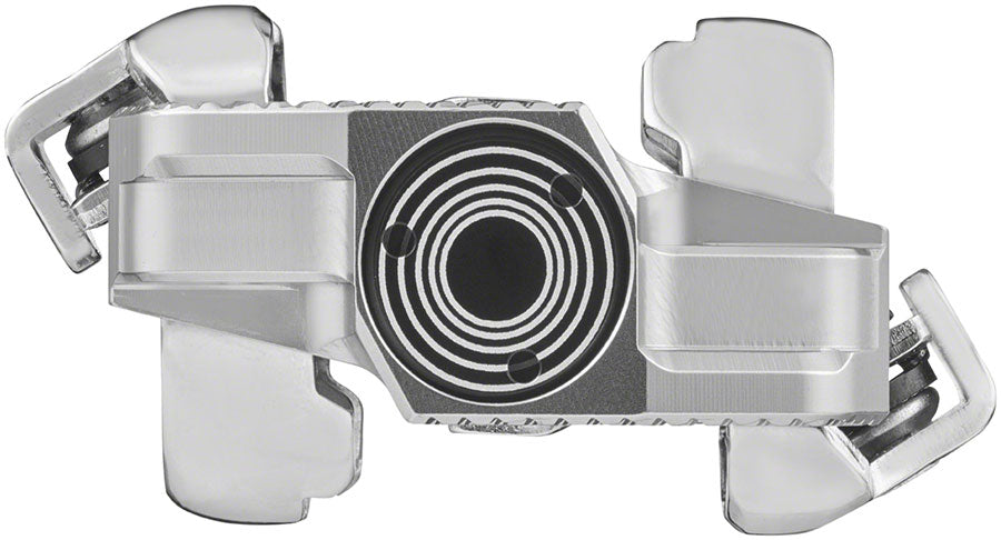 LOOK X-TRACK Single Power Pedals - Dual Sided Clipless Chromoly 9/16" Silver
