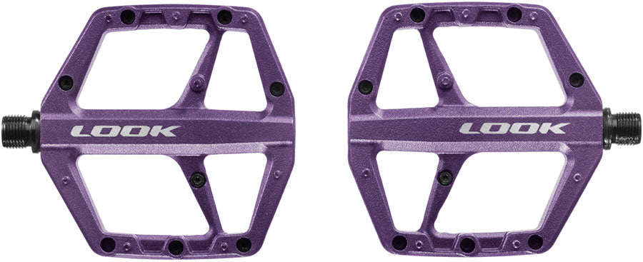 LOOK Trail Roc Pedals - Platform 9/16" Night Purple
