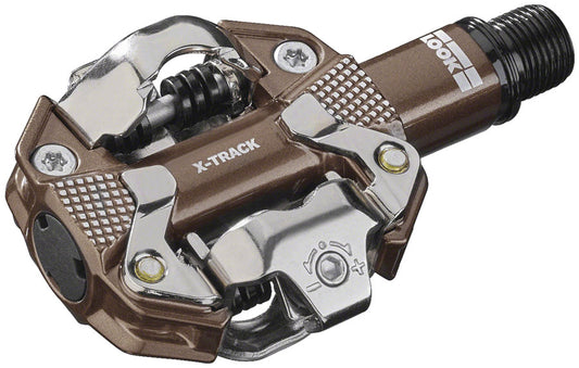 LOOK X-Track Pedals - Dual Sided Clipless Chromoly 9/16