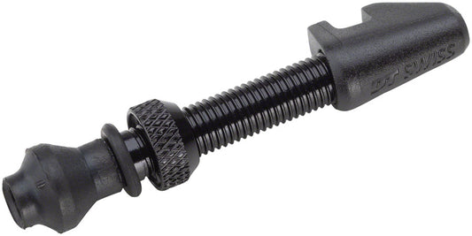 DT Swiss Aluminum Tubeless Valve - MTB Road 18-25mm Cylindrical Rim BLK Single