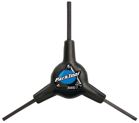 Park Tool AWS-7C Hex/Torx Compatible 3-Way Wrench