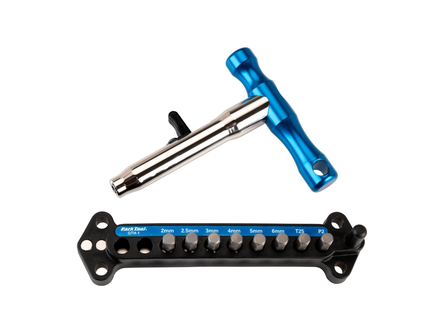 Park Tool QTH-1 Quick Change Bit Driver Set 8 bits