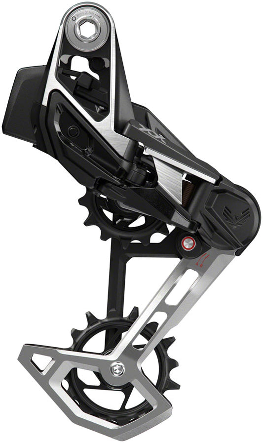 SRAM XX Eagle T-Type AXS Rear Derailleur - 12-Speed 52t Max Battery Not Included UDH Hangerless Aluminum Cage BLK/Silver