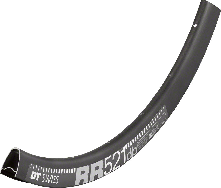 DT Swiss RR 521 Rim - 700 Disc Black 24H