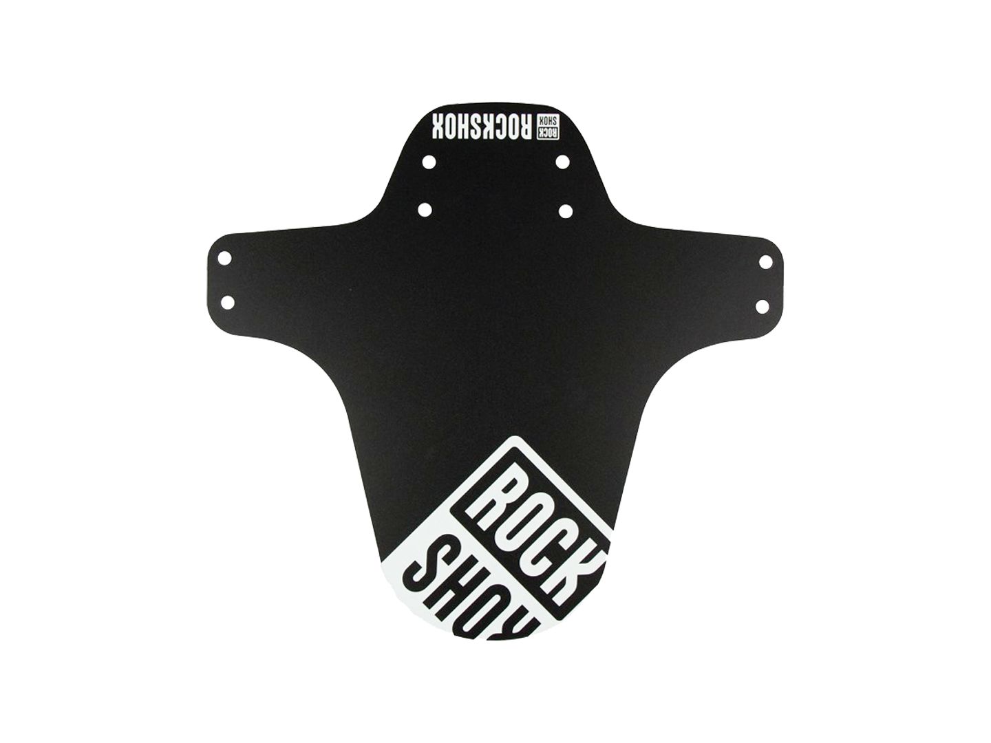 RockShox MTB Fork Fender Black with White Print