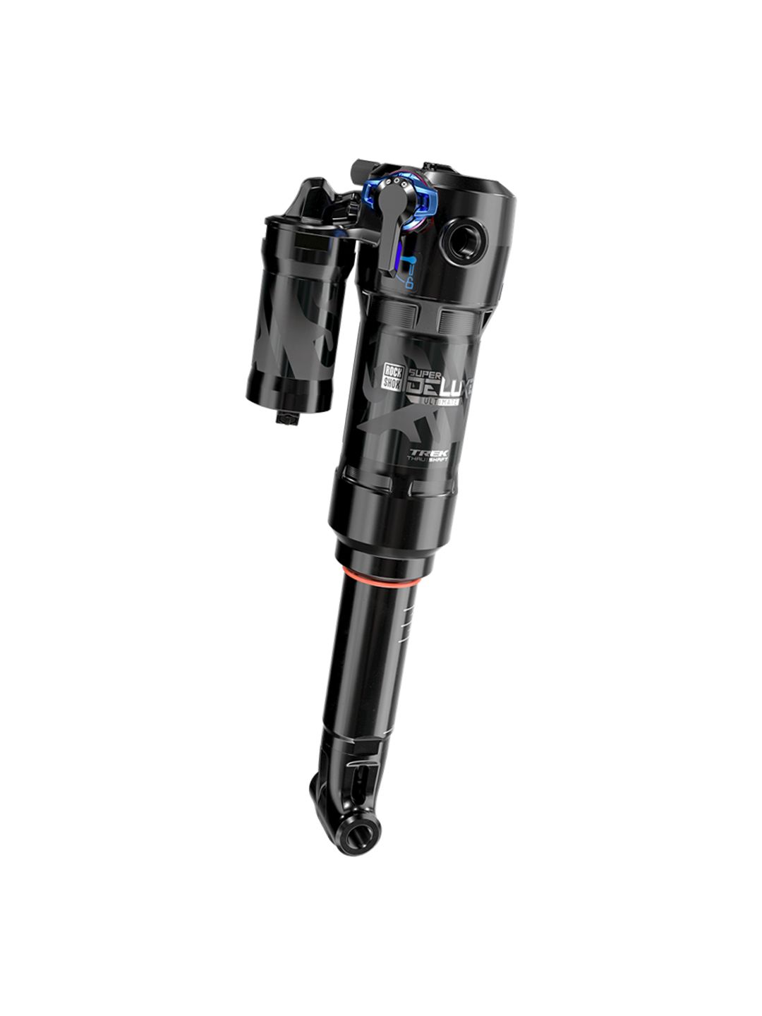 RockShox Super Deluxe Thru Shaft RCT Rear Shock - 230 x 62.5mm Medium Reb/Comp 380lb L/O Force Trunnion C1