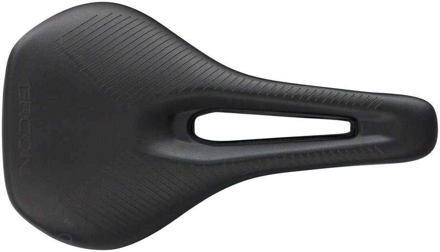 Ergon SR Pro Saddle - TiNnox Black Womens Medium/Large