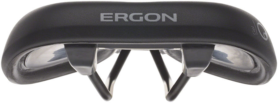 Ergon ST Gel Saddle - Chromoly Men's Small/Medium Black