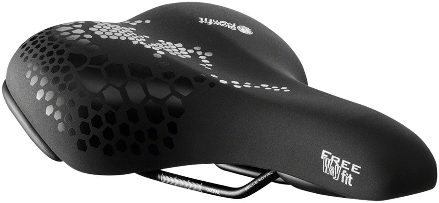Selle Royal Freeway Fit Saddle - Steel Black Moderate