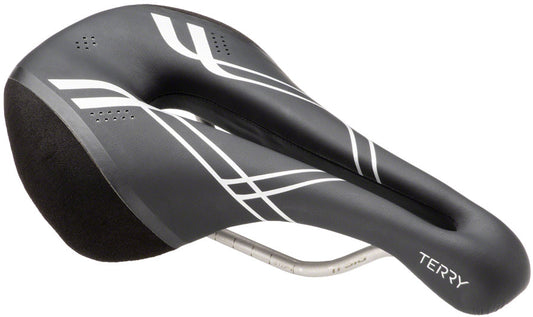 Terry Corta Saddle - Titanium Black Women's