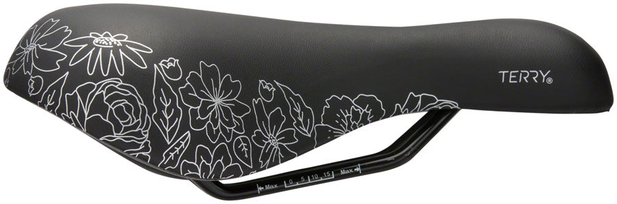 Terry Cite X Gel Saddle - Steel Flower Women's