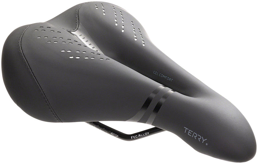 Terry Liberator Y Gel Saddle - Steel Black Men's Italia