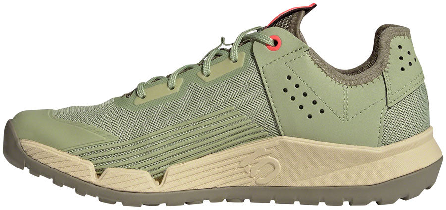 Five Ten Trailcross LT Flat Shoes - Women's Magic Lime/Quiet Crimson/Orbit Green 9.5