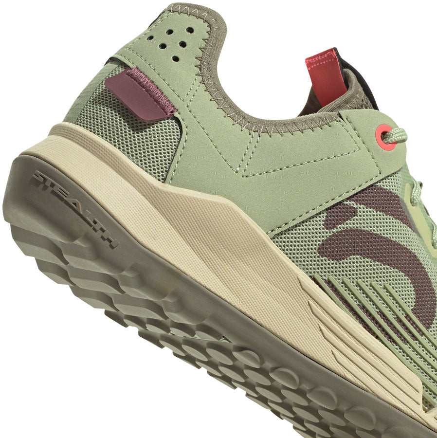 Five Ten Trailcross LT Flat Shoes - Women's Magic Lime/Quiet Crimson/Orbit Green 10
