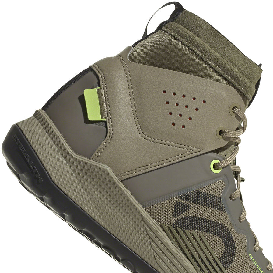Five Ten Trailcross Mid Pro Flat Shoes - Men's Orbit Green/Core BLK/Pulse Lime 10.5