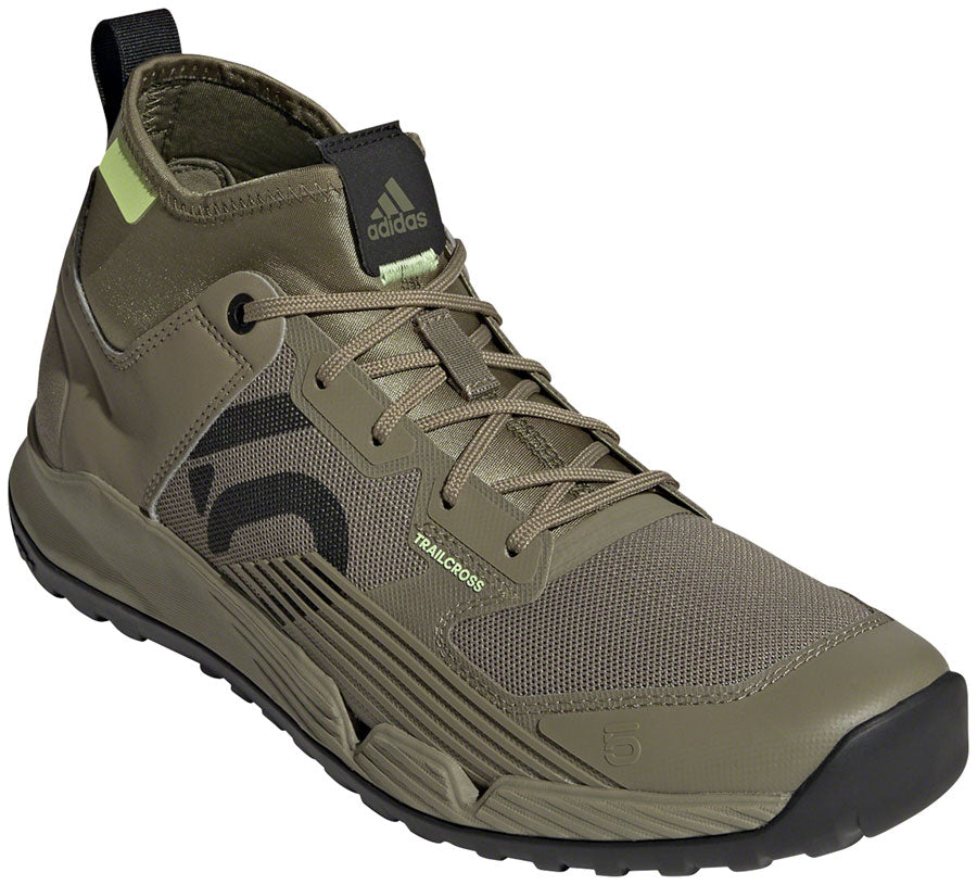 Five Ten Trailcross XT Flat Shoes - Men's Orbit Green/Carbon/Pulse Lime 7.5
