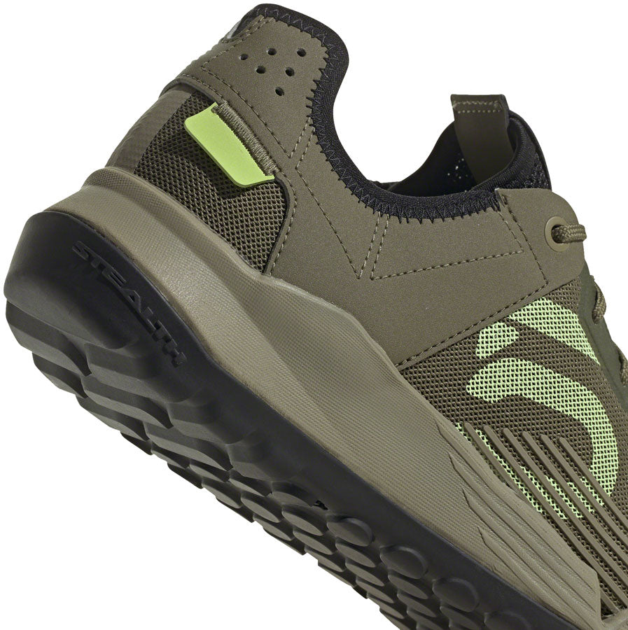 Five Ten Trailcross LT Flat Shoes - Men's Focus Olive/Pulse Lime/Orbit Green 6.5