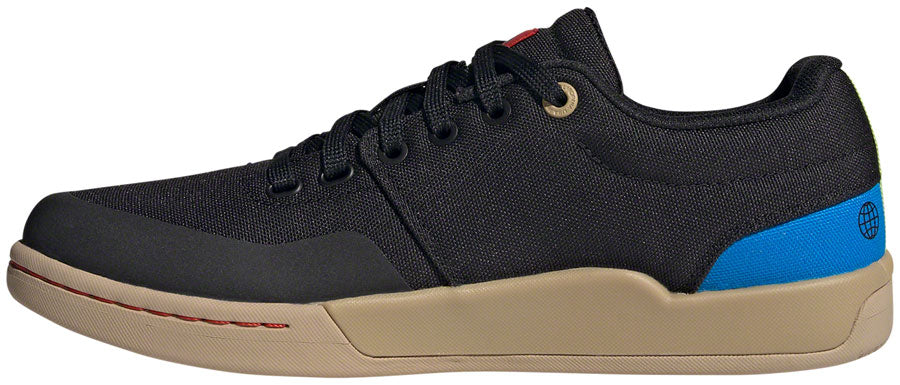 Five Ten Freerider Pro Canvas Flat Shoes - Men's Core BLK/Carbon/Pulse Lime 10.5