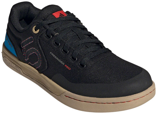 Five Ten Freerider Pro Canvas Flat Shoes - Men's Core BLK/Carbon/Pulse Lime 12