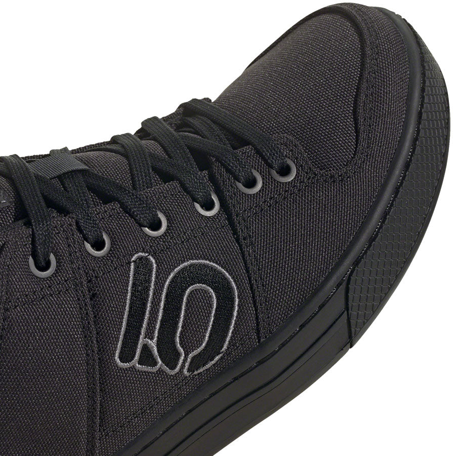 Five Ten Freerider Canvas Flat Shoes - Men's Core BLK/DGH Solid Gray/Gray Five 12