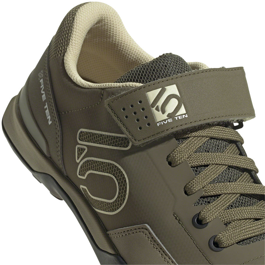 Five Ten Kestrel Lace Mountain Clipless Shoes - Men's Focus Olive/Sandy Beige/Orbit Green 12
