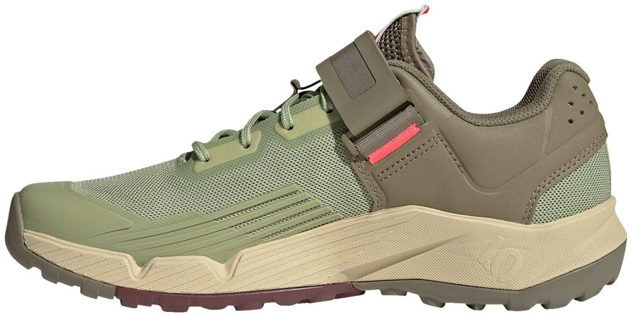 Five Ten Trailcross Mountain Clipless Shoes - Women's Quiet Crimson/Orbit Green/Turbo 7