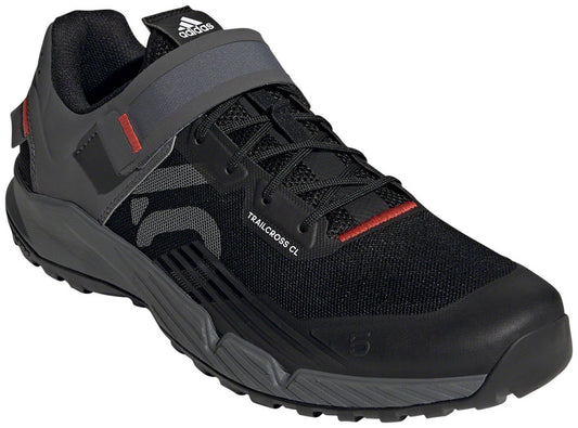 Five Ten Trailcross Mountain Clipless Shoes - Men's Core BLK/Gray Three/Red 12