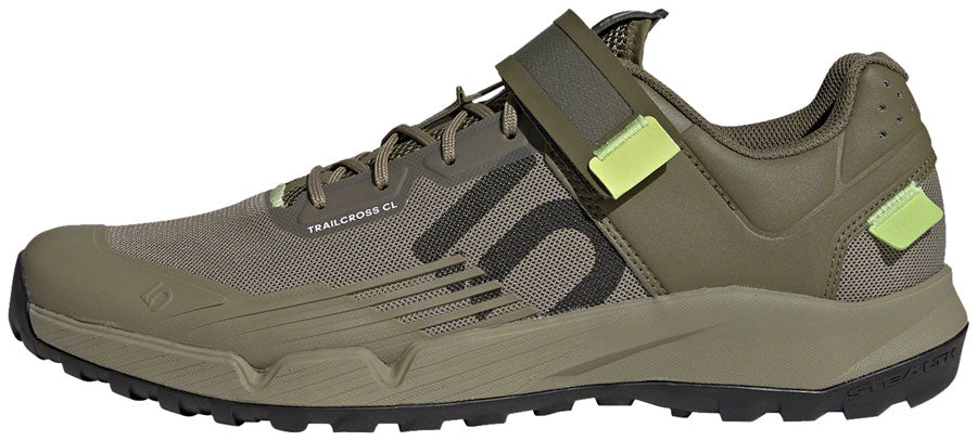 Five Ten Trailcross Mountain Clipless Shoes - Men's Orbit Green/Carbon/Pulse Lime 14
