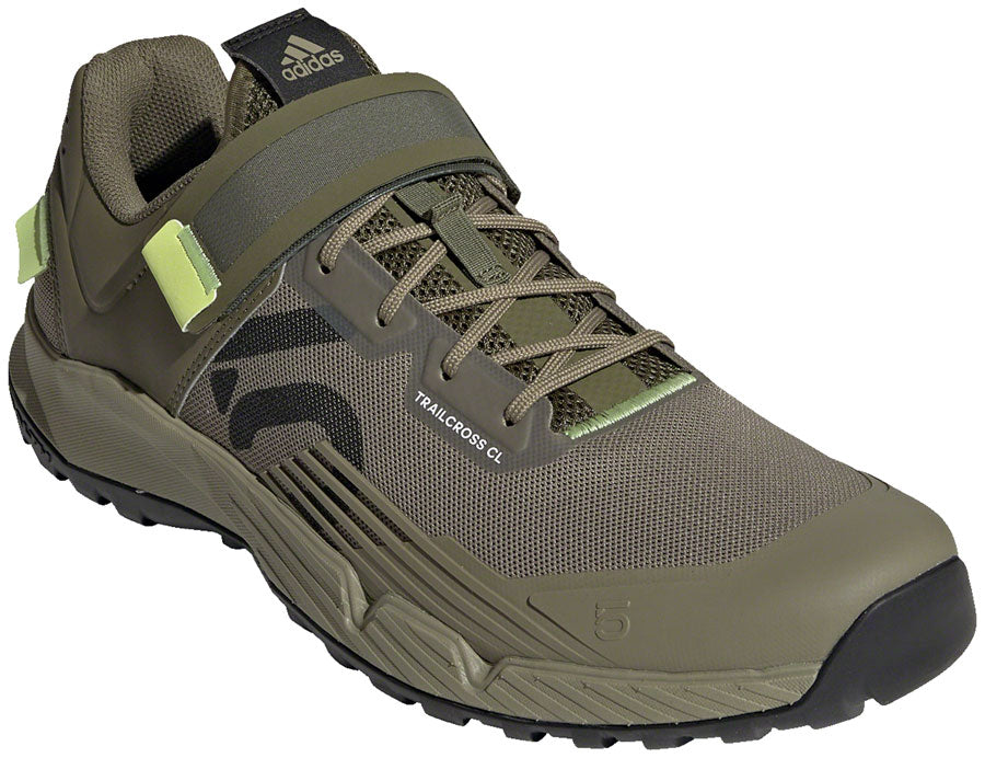 Five Ten Trailcross Mountain Clipless Shoes - Men's Orbit Green/Carbon/Pulse Lime 10.5