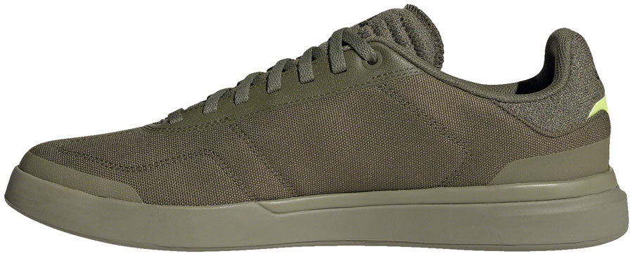 Five Ten Sleuth DLX Canvas Flat Shoes - Men's Focus Olive/Core BLK/Pulse Lime 11.5
