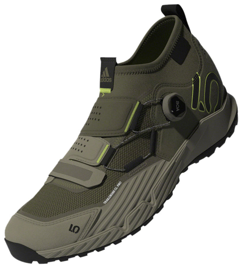 Five Ten Trailcross Pro Mountain Clipless Shoes - Men's Green/Black/Green 8