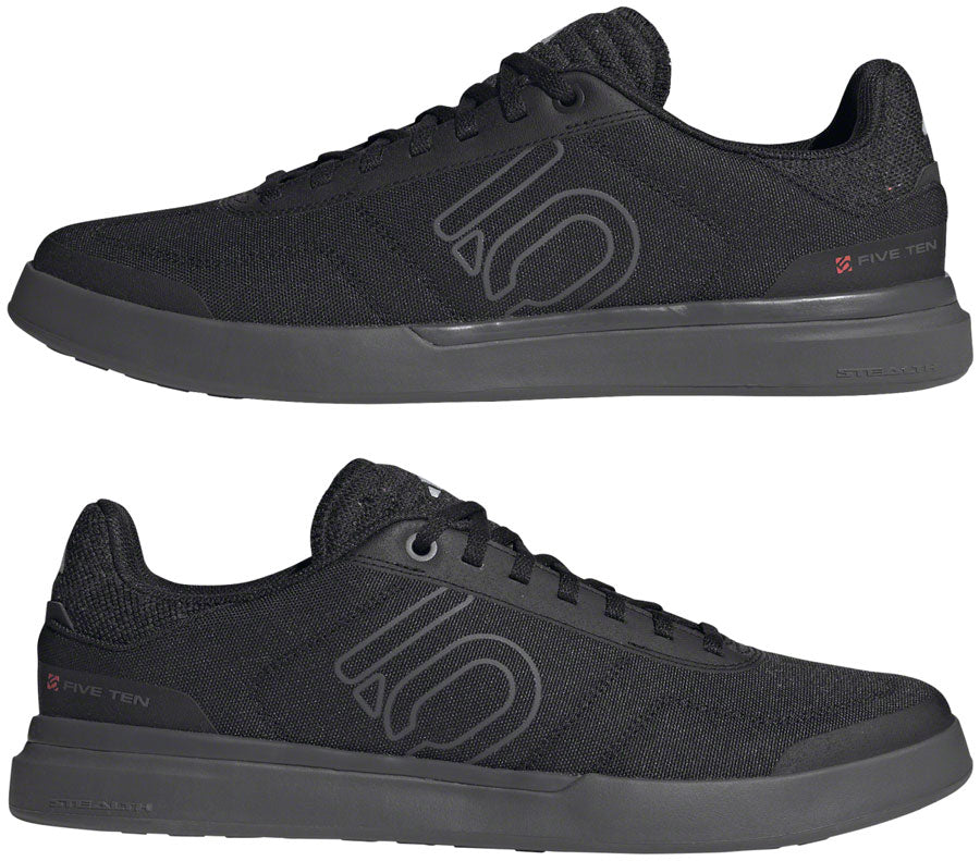 Five Ten Sleuth Deluxe Canvas Flat Shoes - Men's Core BLK/Gray Five/Ftwr White 8.5