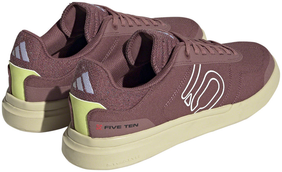 Five Ten Sleuth Deluxe Canvas Flat Shoes - Women's Quiet Crimson/Ftwr White/Core BLK 6