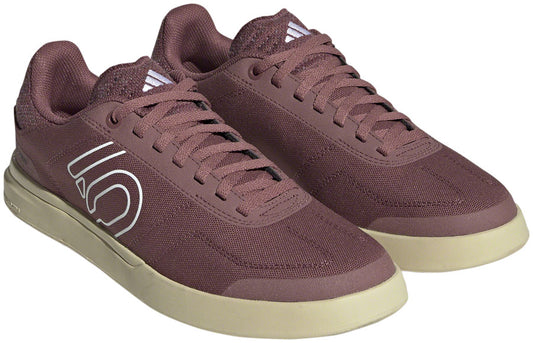 Five Ten Sleuth Deluxe Canvas Flat Shoes - Women's Quiet Crimson/Ftwr White/Core BLK 7