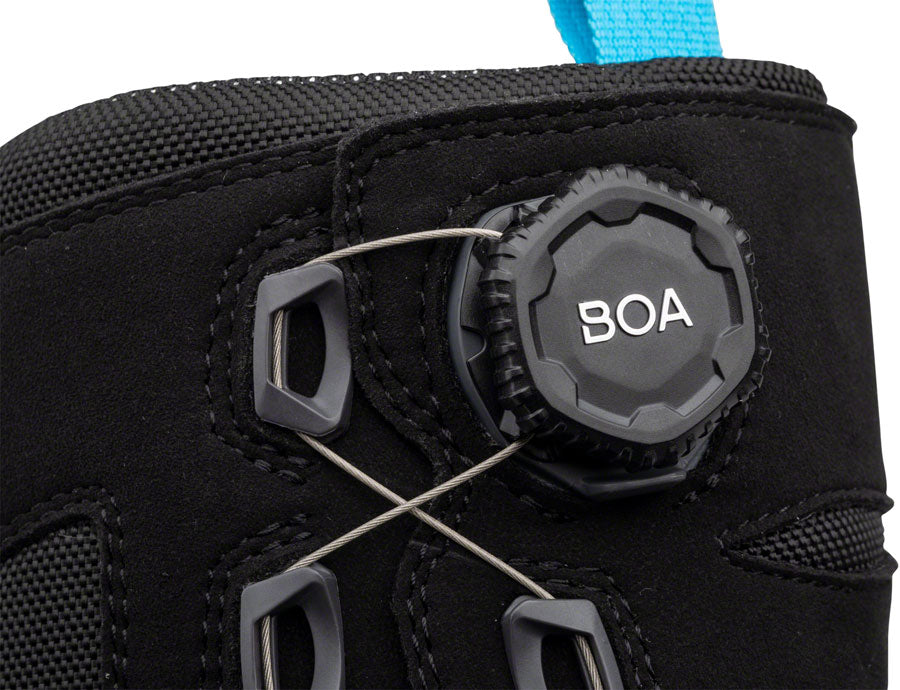 45NRTH Wolfgar Cycling Boot - Black/Blue Size 42