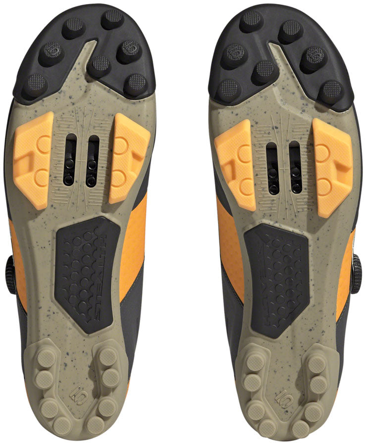 Five Ten Kestrel BOA Mountain Clipless Shoes - Men's Core BLK/Ftwr White/Impact Orange 6